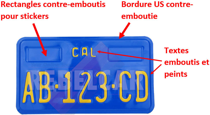 Autocollant Road pour plaque moto