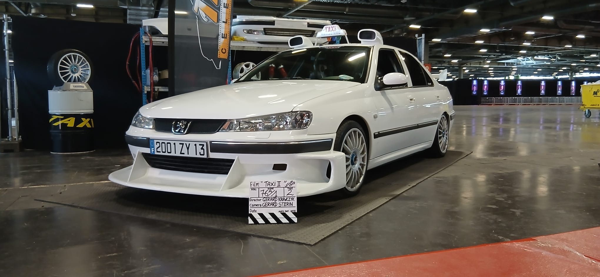 Taxi 2 front - Toufik